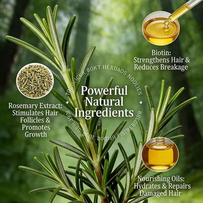 Shampooing Naturel au Romarin 200ml
