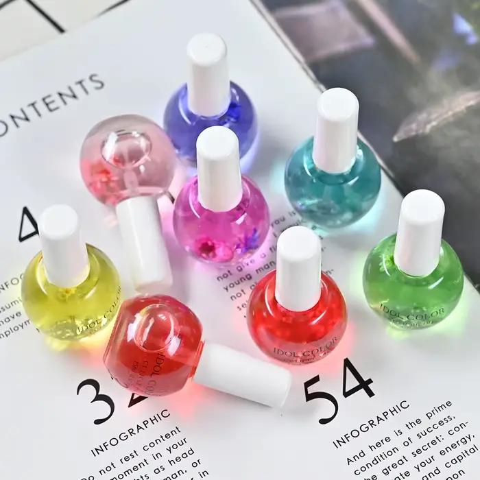 Huile nutritionnelle pour ongles à 8 fleurs