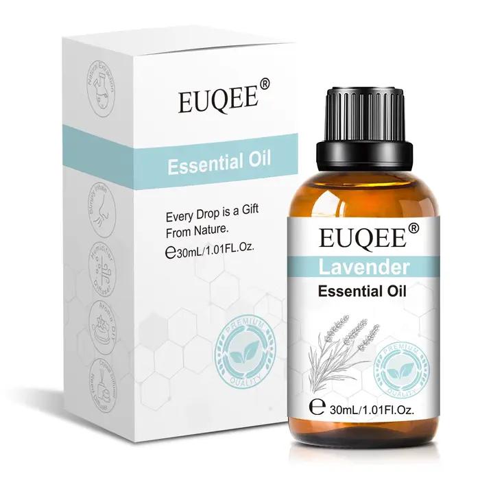 Huiles Essentielles EUQEE 30ml Lavande 1PCS 2PCS Vanille Eucalyptus Jasmin Patchouli Encens Bergamote Rose