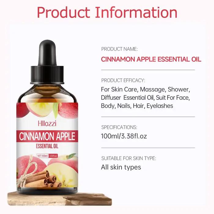 L'huile essentielle de pomme à la cannelle convient aux soins de la peau