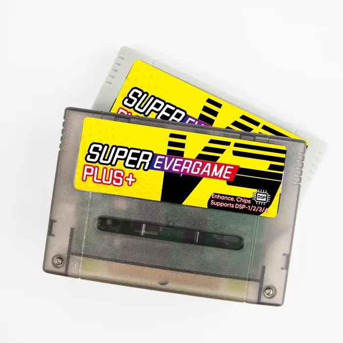 REMANK SFC SNES cartouche 3000-in1 EVERGAME Super DSP SNES cartouche Super V3.0 16 bits JP/EU/US bricolage accessoire de Console de jeu vidéo