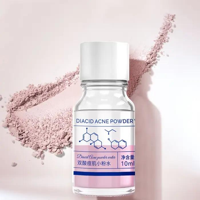 Essence d'acné concentrée d'acide salicylique rose de 10 ml - contenant