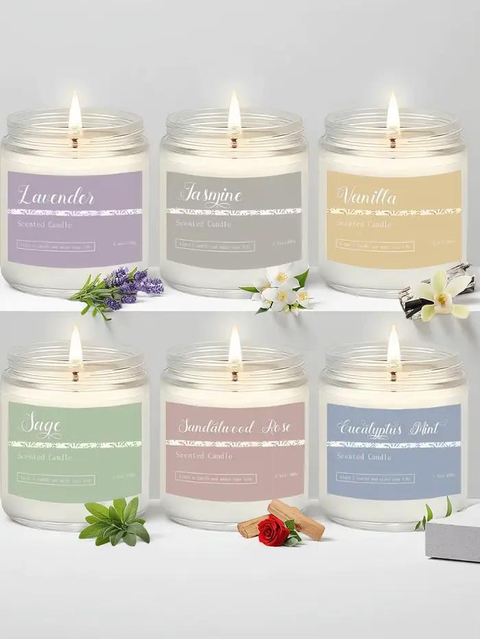 1 bougie parfumée en conserve