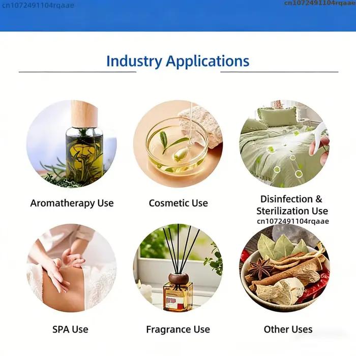 Huile de parfum naturelle pure à base de plantes pour la fabrication de savons et de bougies DIY