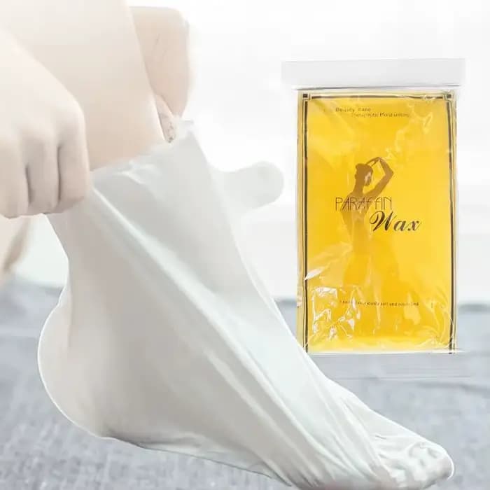 Paraffine pour les mains et les pieds, avertir des parfums de µ, bain d'avertissement pour les mains et les pieds, hydratant, citron jaune