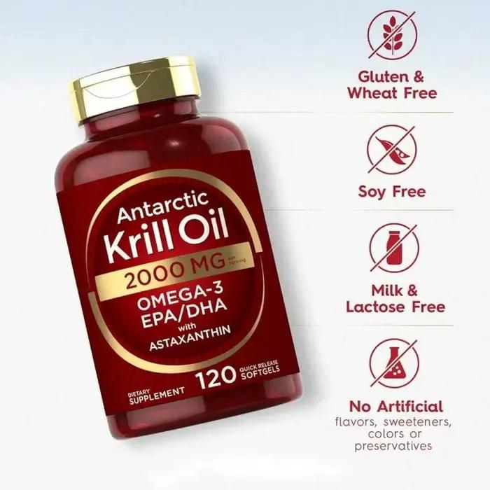 Huile de Krill hautement absorbante