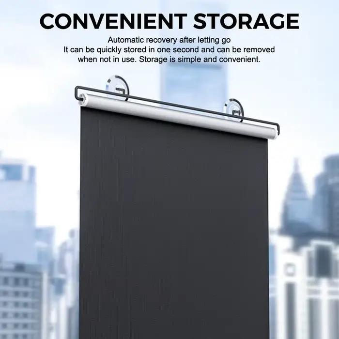 Stores à enroulement sans perçage pour fenêtres, articles de décoration intérieure, stores décoratifs