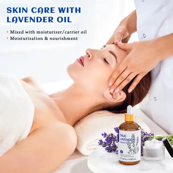 HIQILI 100% huile essentielle de lavande Pure 100ML