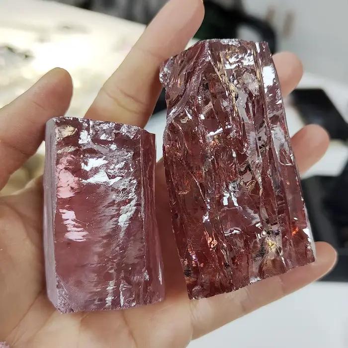 Pierres Précieuses Synthétiques CZ Rugueuses et Non Découpées, Changement de Documents, Cubique, Contre-indiqué, Matière Première de Conie pour Bijoux de Direction, 300 Grammes/Sac