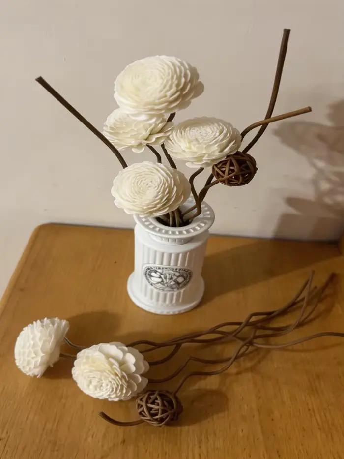 20 bâtonnets diffuseurs ondulés de 3 mm et 28 cm de long