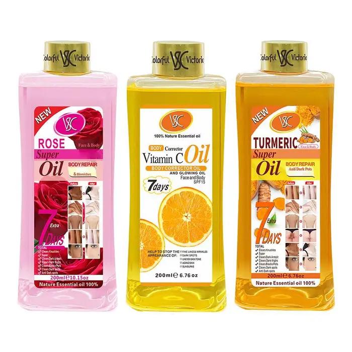 Huile essentielle de curcuma pour le visage et le corps