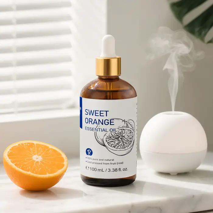 HIQILI Huile Essentielle 100ml avec compte-gouttes