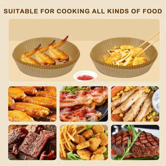 Papier de cuisson pour friteuse à air Ninja AF101 4qt/AF150 5,5qt XL/Ninja AF161 5,5 qt Max XL, accessoires de gril