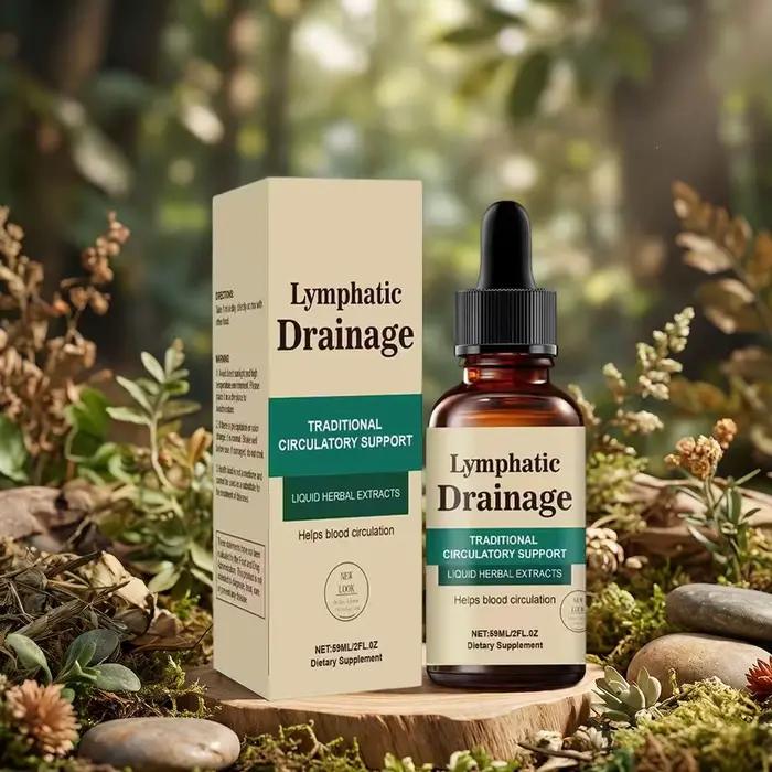 Gouttes de soutien à la circulation à base de plantes