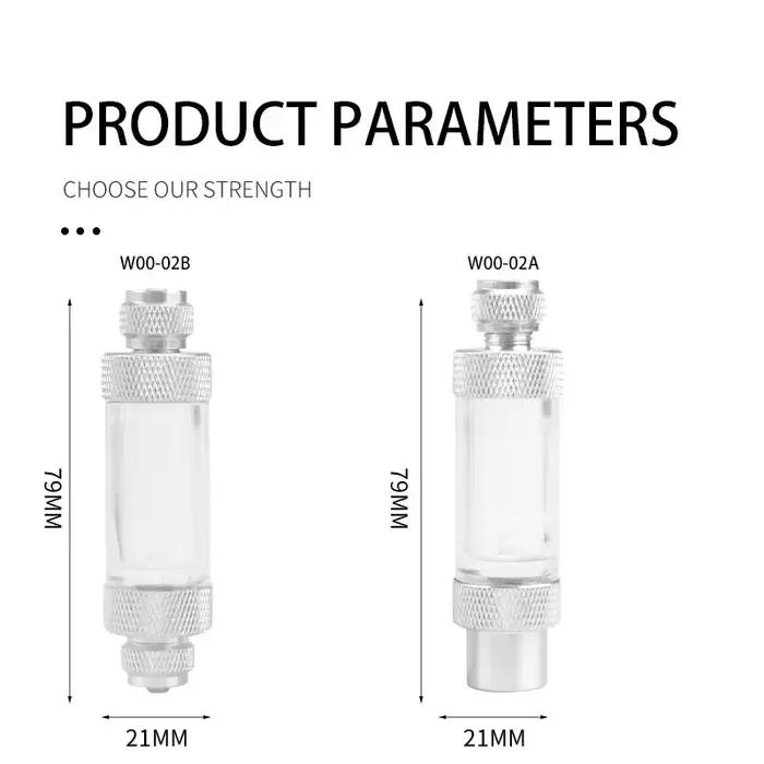 ZRDR – diffuseur de contrôle pour aquarium, pompe à Air de compteur de CO2 à tête unique ou pour Aquarium