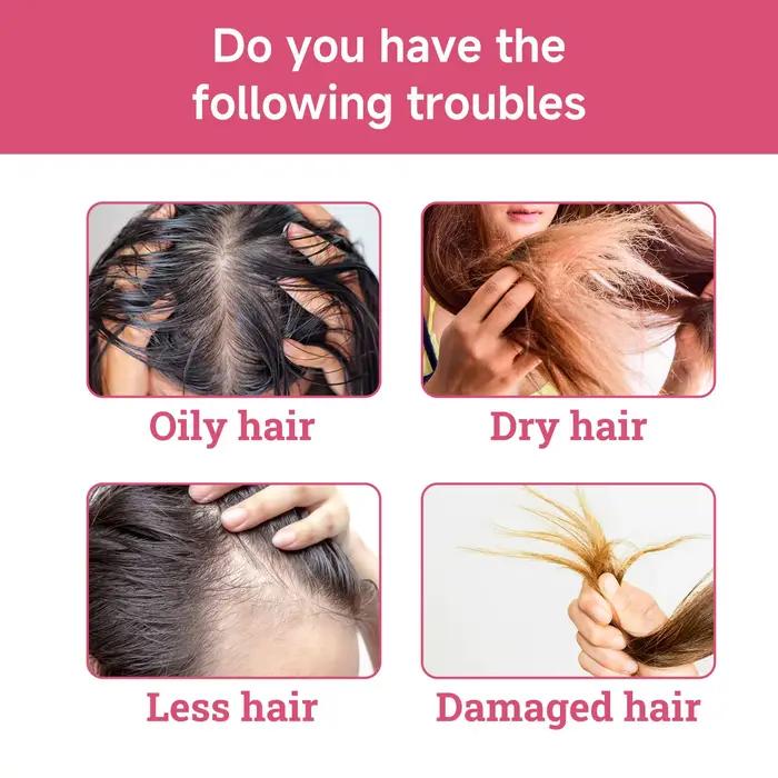 Huile essentielle pour les soins des cheveux