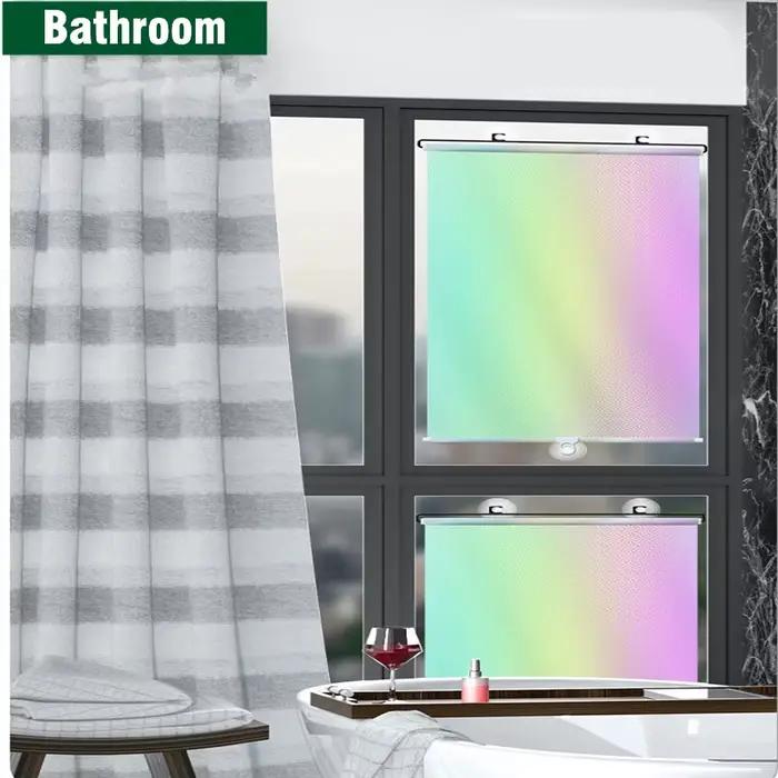 Stores enrouleurs rétractables automatiques, pare-soleil de voiture, chambre à coucher, rideau occultant de cuisine, crème solaire, isolation thermique, sans clous