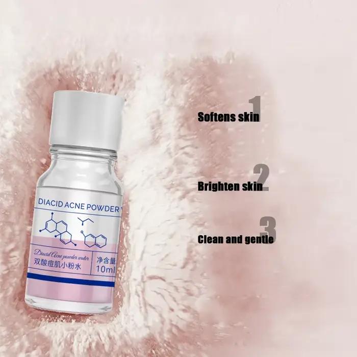 Essence d'acné concentrée d'acide salicylique rose de 10 ml - contenant