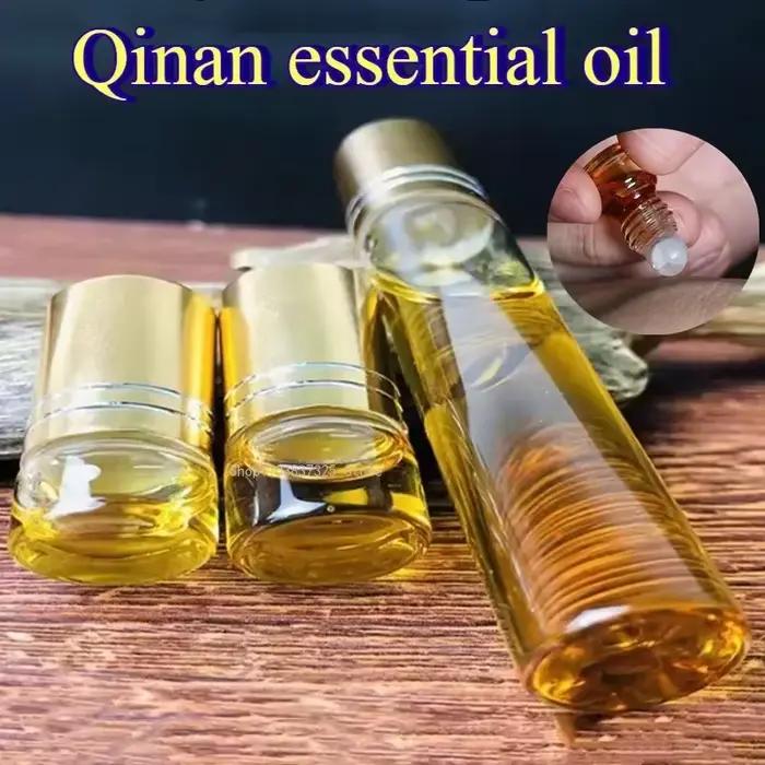 Huile essentielle de bois d'agar Qinan, aromathérapie domestique, adaptée à l'intérieur, à l'étude, à la purification apaisante, à la voiture, au Vauxhall et au parfum, à l'élimination des odeurs, 10g