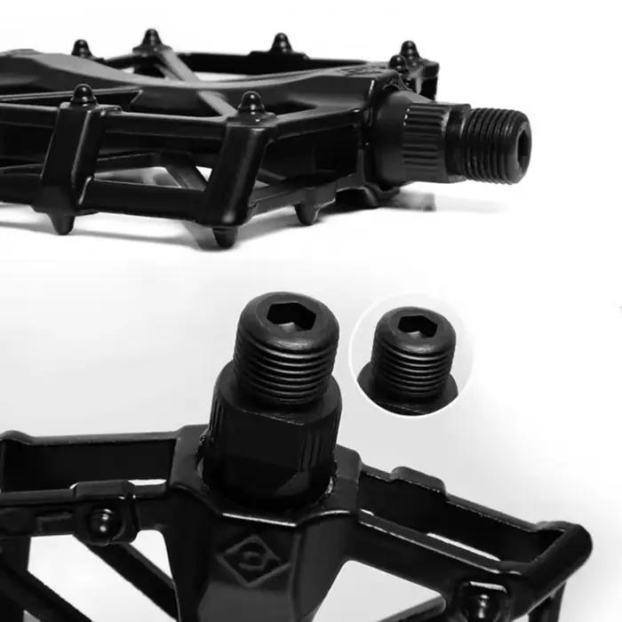 Pédales coordonnantes ultralégères en alliage d'aluminium pour vélo de route VTT, roulement, 2 pièces