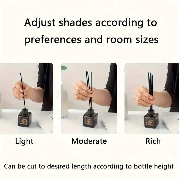 Bâtons de diffuseur d'aromathérapie noirs
