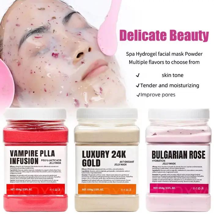 Masque en poudre de gelée à l'acide hyaluronique et à la camomille 650g