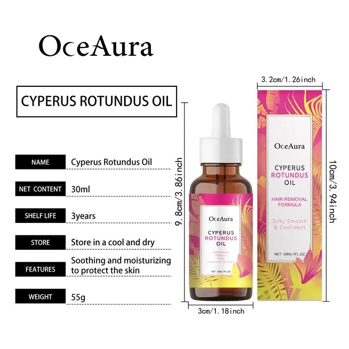Huile de Cyperus Naturelle Inhibiteur de Croissance des Poils