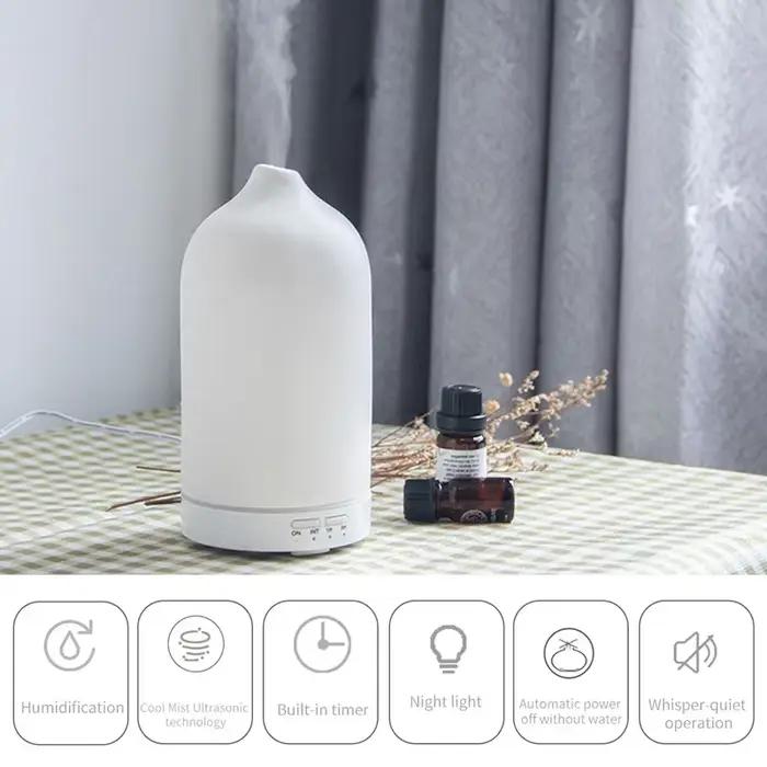 Diffuseur d'huile essentielle d'aromathérapie en céramique