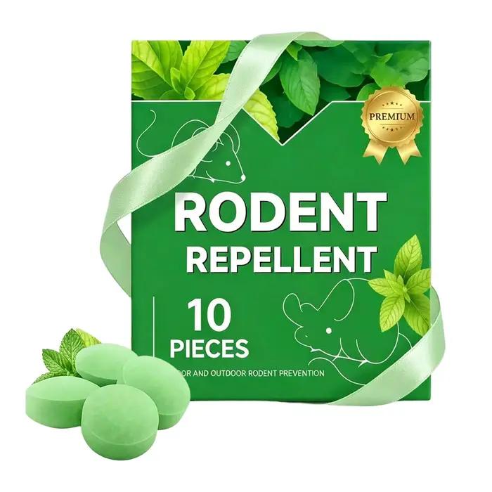 Boules d'huile de menthe poivrée