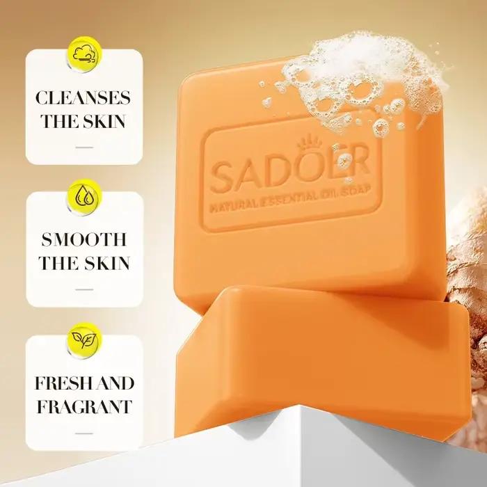 Savon à l'huile essentielle de gingembre