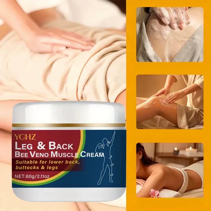 Crème de massage super puissante pour les nerfs et les muscles | Contient du thym