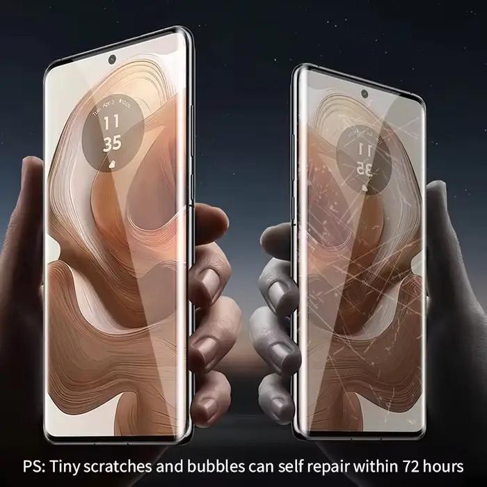 Film Hydrogel incurvé, 5 pièces, protecteur d'écran pour Motorola Edge 60 50 40 30 Ultra Moto G85 G84 G75 G55 G45 G35 G14 Edge 70 Fusion +