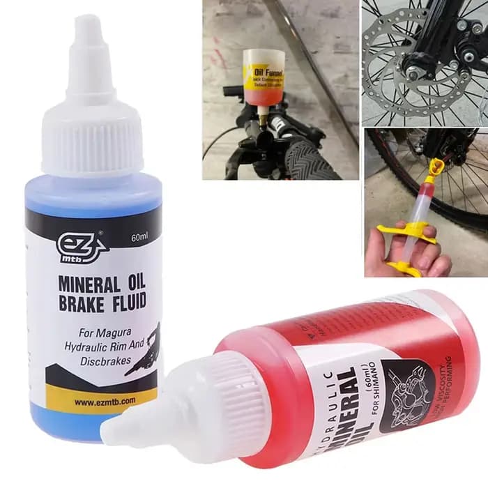 Huile minérale DOT liquide de frein 8x4x4CM accessoires de vélo pour plats à huile MAGURA pour SH/Tk/NUTT/meroca offre spéciale 60ml de haute qualité