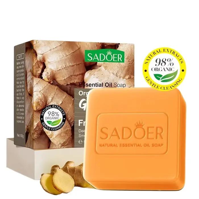 Savon à l'huile essentielle de gingembre
