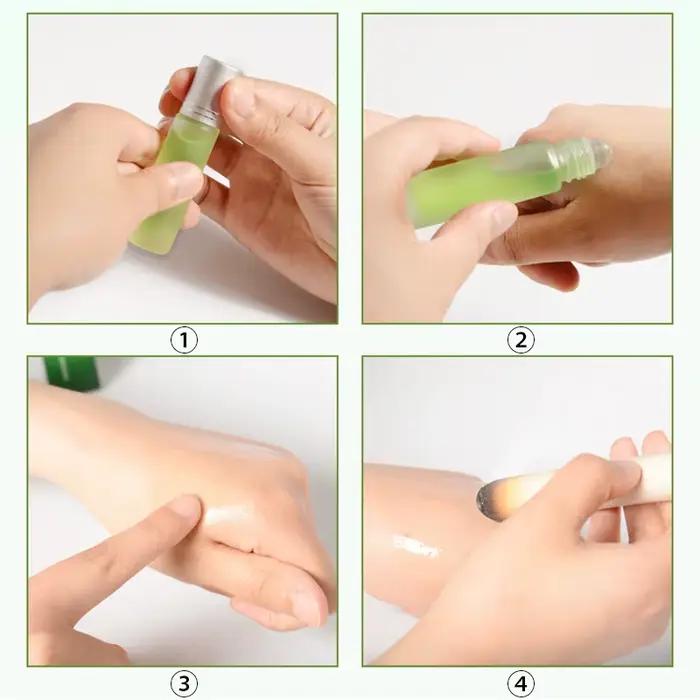 Huile essentielle d'absinthe Pure pour rouleau de Moxibustion confortable