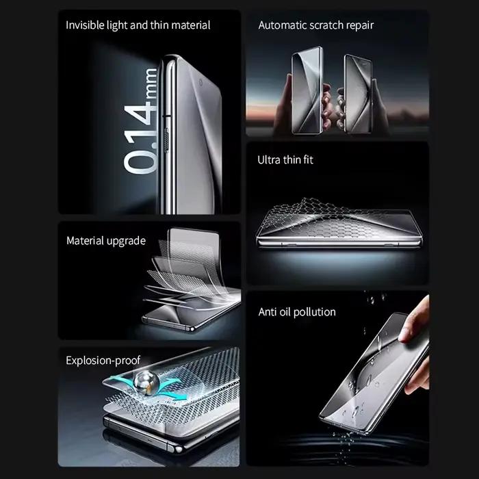 Film Hydrogel incurvé, 5 pièces, protecteur d'écran pour Motorola Edge 60 50 40 30 Ultra Moto G85 G84 G75 G55 G45 G35 G14 Edge 70 Fusion +
