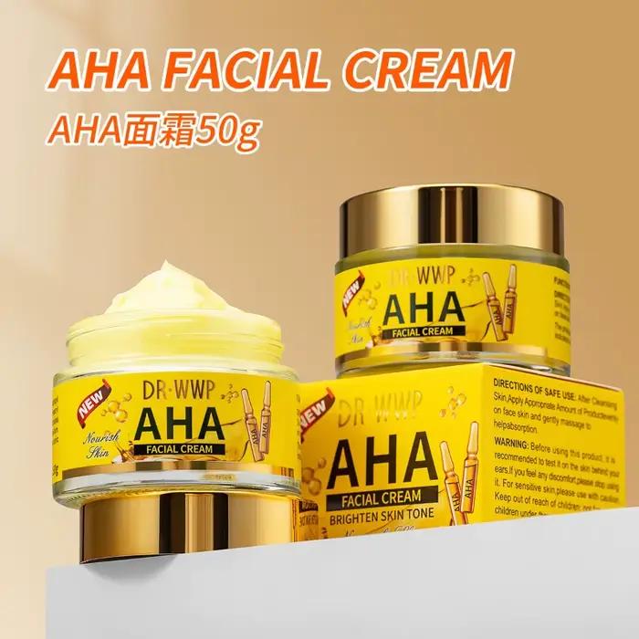 Crème pour le visage AHA