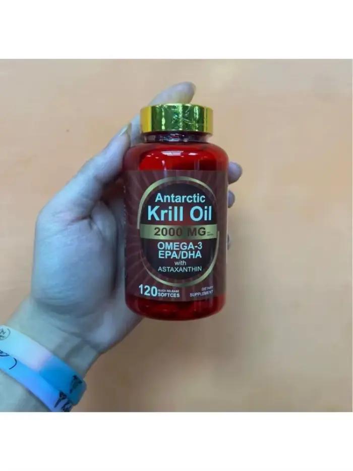 Huile de Krill hautement absorbante