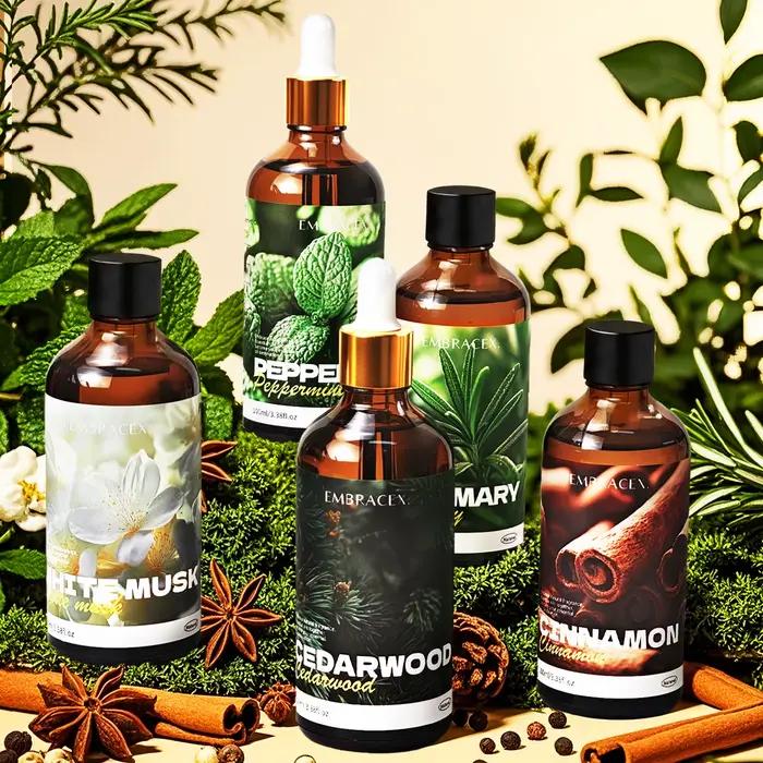 Huile essentielle de bois de santal 100 ml, huiles essentielles de qualité supérieure, huile végétale pure et naturelle, cadeau d'aromathérapie