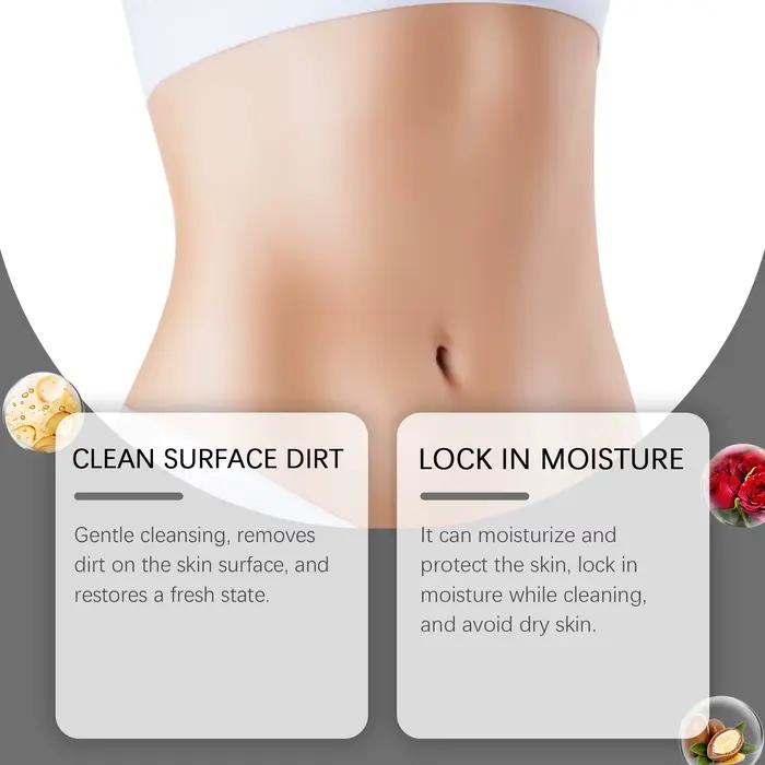 Savon Nettoyant Noir Exfoliant Corporel Purifiant Anti-Points Noirs Contrôle du Sébum Éclaircissant Crème Gommante Douce pour le Corps
