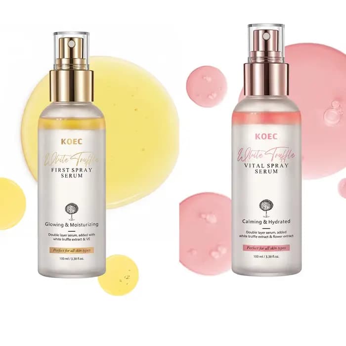 Sérum Visage Éclatant au Spray à l'Extrait de Truffe Blanche Coréenne