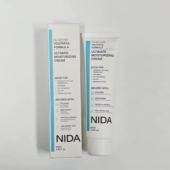 NIDA plante naturelle Texture rafraîchissante crème pour le visage à Absorption rapide fonctions multiples crème hydratante quotidienne crème nourrissante