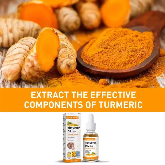 Huile d'essence de curcuma