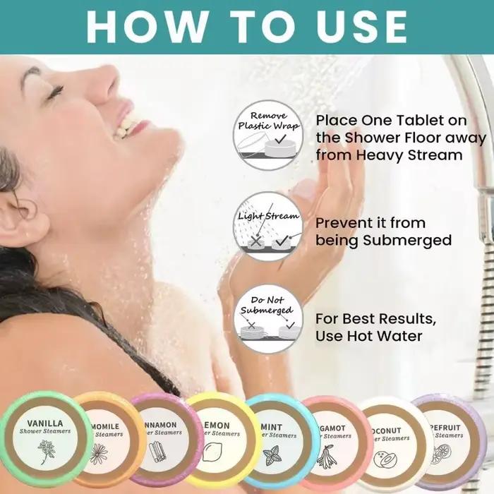 Diffuseurs de vapeur pour douche