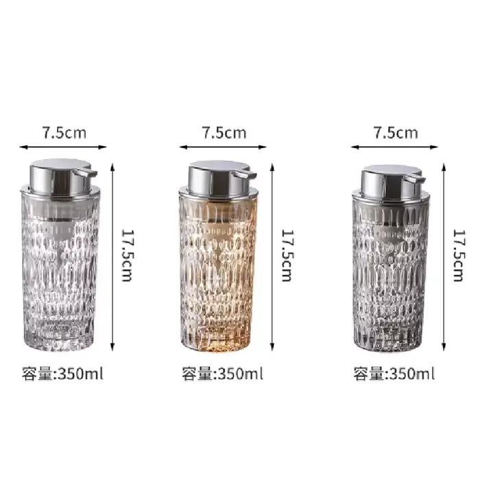 Bouteille d'émulsion barboteur en verre