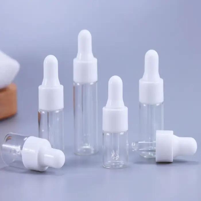2ml/3ml/5ml Small Transparent Essential Oil Bottle Dropper Sub-Bottling Cosmetic Sub-Bottle Bottled Oil
