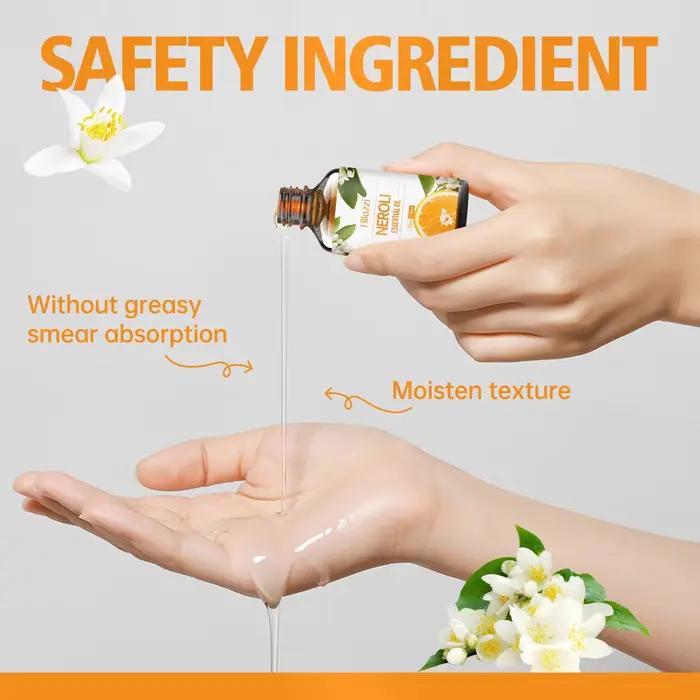 30ml Neroli huile essentielle soins capillaires aromathérapie humidificateur brûleur à la main bougie bricolage