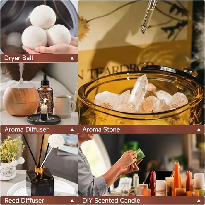 Huile essentielle de café, parfum naturel, convient aux massages corporels, aux soins capillaires et aux diffuseurs.
