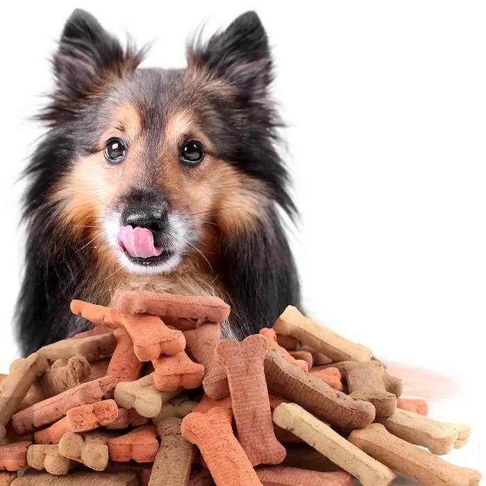 1 moule à biscuits pour chien, moule à chocolat, moule à bonbons, moule en silicone à 106 cavités en forme d'os de chien et de patte de chat, pour biscuits pour chien ou bonbons, gommes, biscuits, cho
