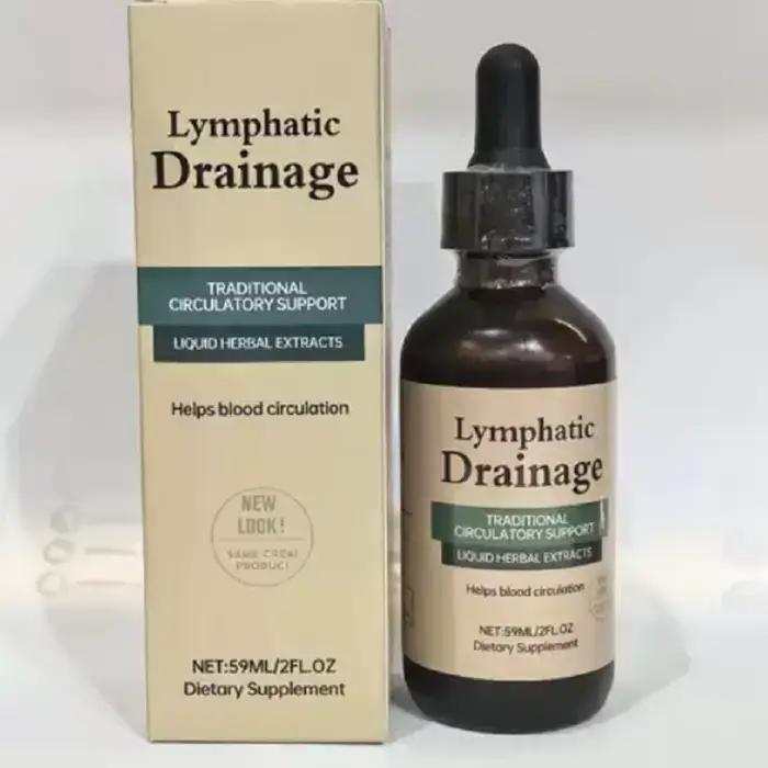 1-10 boîtes de gouttes de drainage lymphatique 59 ml